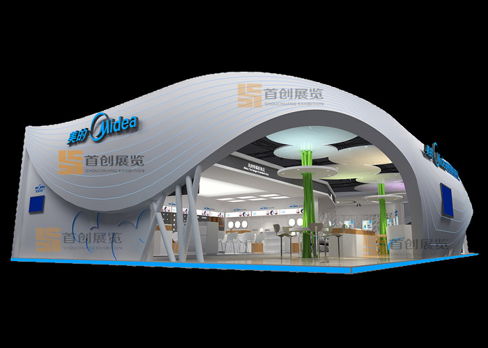 美的 展臺(tái)裝修(圖3)